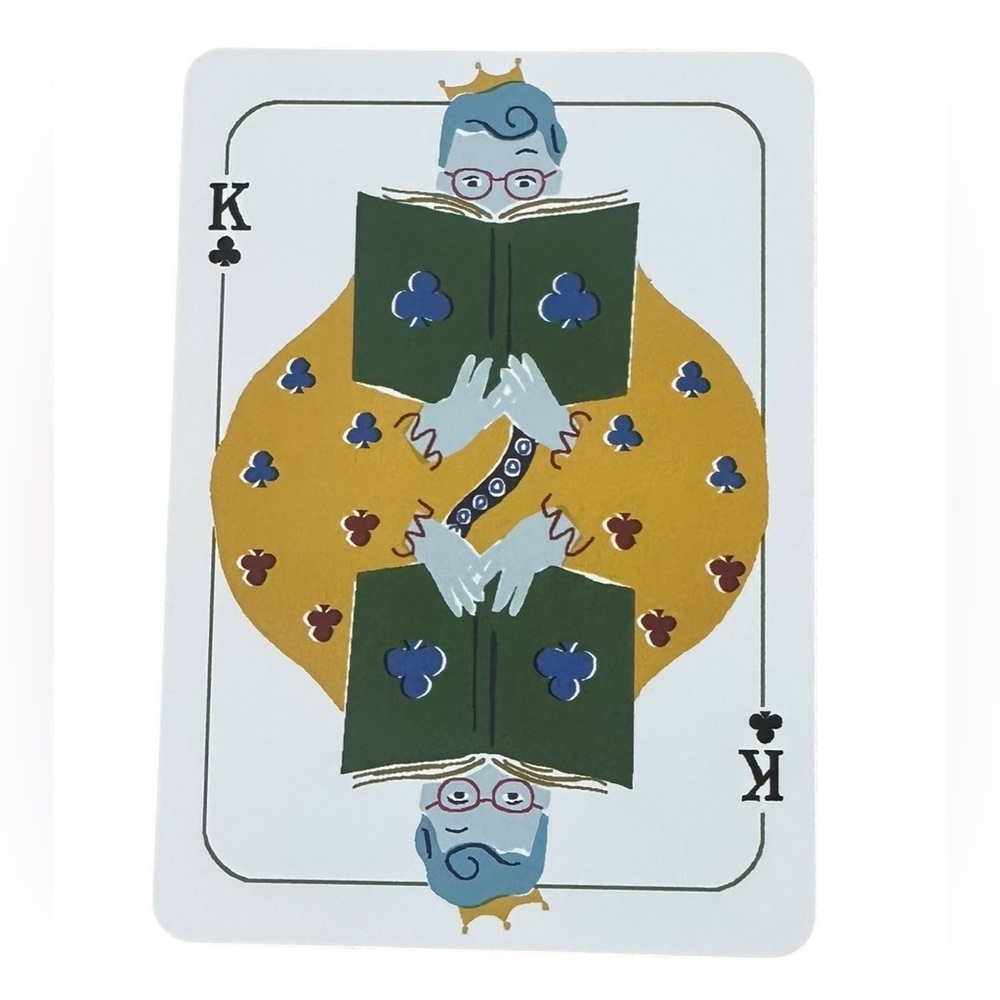 Kate Spade King of Clubs Playing Card
